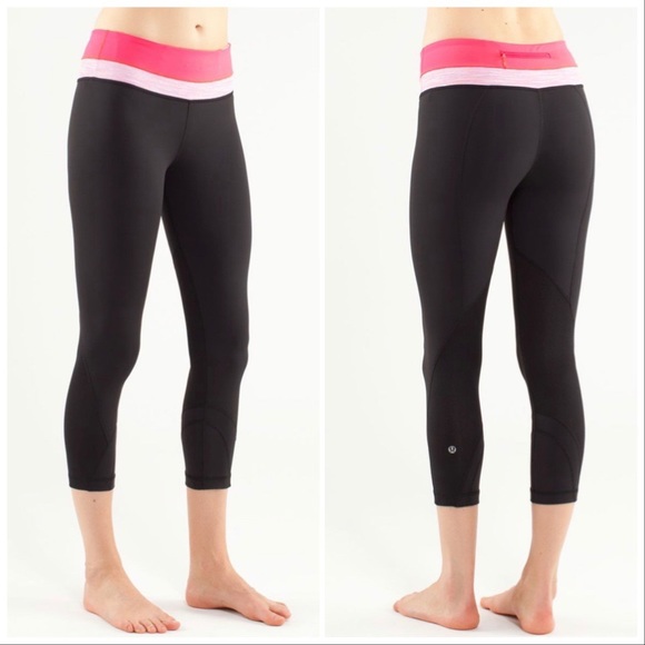 lululemon athletica Pants - Lululemon Run Inspire Cropped Legging 8